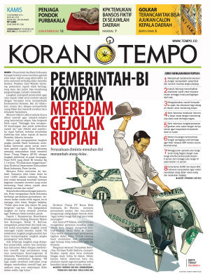 Pemerintah-BI Kompak Meredam Gejolak Rupiah
