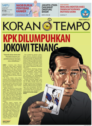KPK Dilumpuhkan Jokowi Tenang