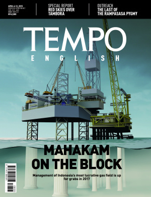 Mahakam On The Block: Managment of Indonesia's most lucrative gas filed is up for grabs in 2017