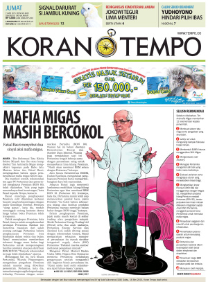 Mafia Migas Masih Bercokol