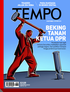 Beking Tanah Ketua DPR
