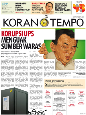 Korupsi UPS Menguak Sumber Waras