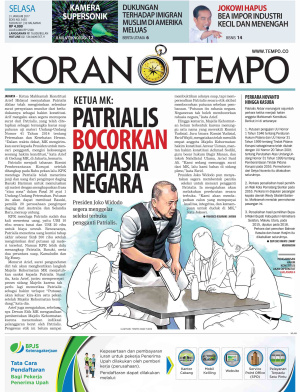 Patrialis Bocorkan Rahasia Negara