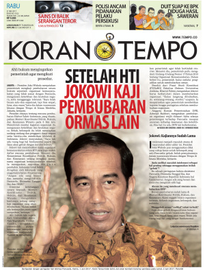 Setelah HTI Jokowi Kaji Pembubaran Ormas Lain