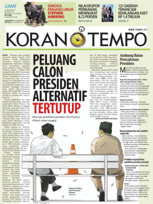 Peluang Calon Presiden Alternatif Tertutup