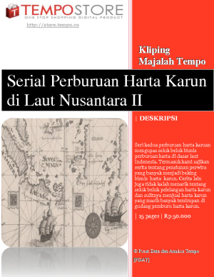 Serial Perburuan Harta Karun di Laut Nusantara II