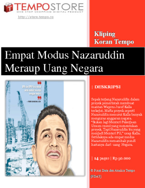 Empat Modus Nazaruddin Meraup Uang Negara