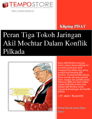 Peran Tiga Tokoh Jaringan Akil Mochtar Dalam Konflik Pilkada