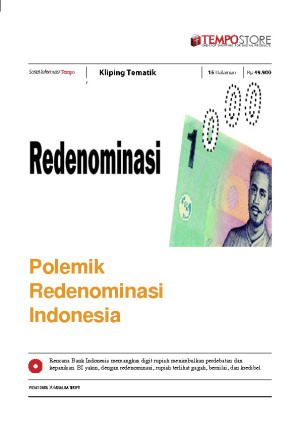 Polemik Redenominasi Mata Uang Indonesia