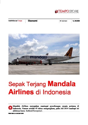 Sepak Terjang Mandala Airlines di Indonesia