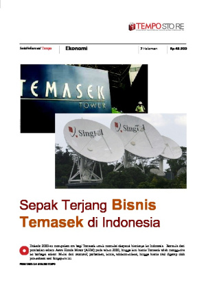 Sepak Terjang Bisnis Temasek di Indonesia