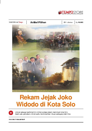 Rekam Jejak Joko Widodo di Kota Solo