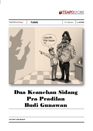Dua Keanehan Sidang Pra Pradilan Budi Gunawan
