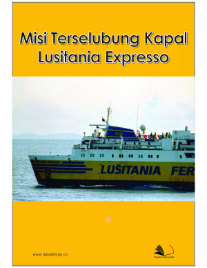 MISI TERSELUBUNG KAPAL LUSITANIA EXPRESSO