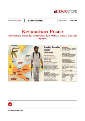Kerusuhan Poso : Pertikaian Pemuda, Perebutan Elit Politik Lokal, Konflik Agama
