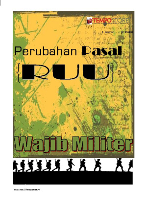 Perubahan RUU Wajib Militer