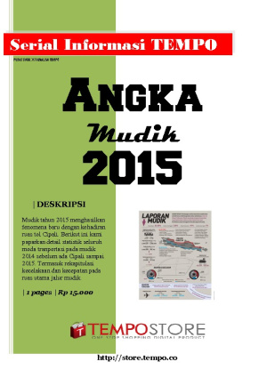Angka Mudik 2015