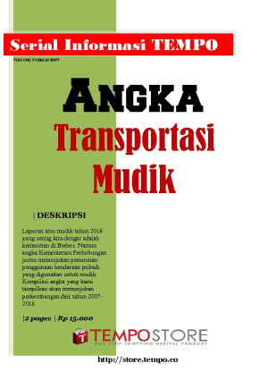 Angka Transportasi Mudik