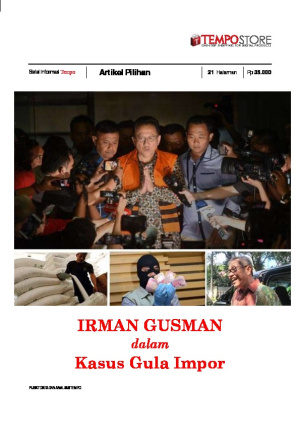 Irman Gusman dalam Kasus Gula Impor
