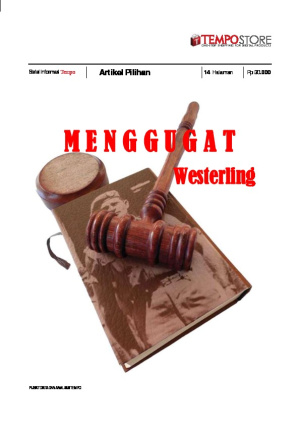 Menggugat Westerling