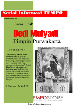 Gaya Unik Dedi Mulyadi Pimpin Purwakarta