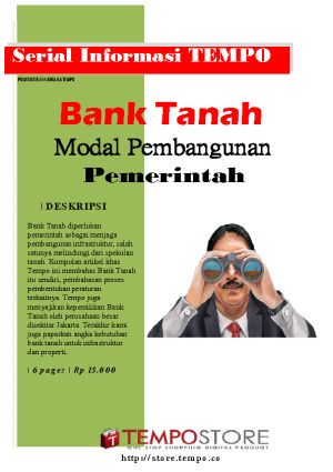 Bank Tanah Modal Pembangunan Pemerintah