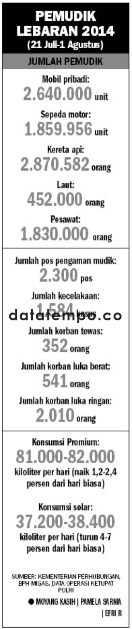 Pemudil Lebaran 2014.
